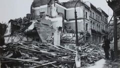 Gensing Road bomb damage